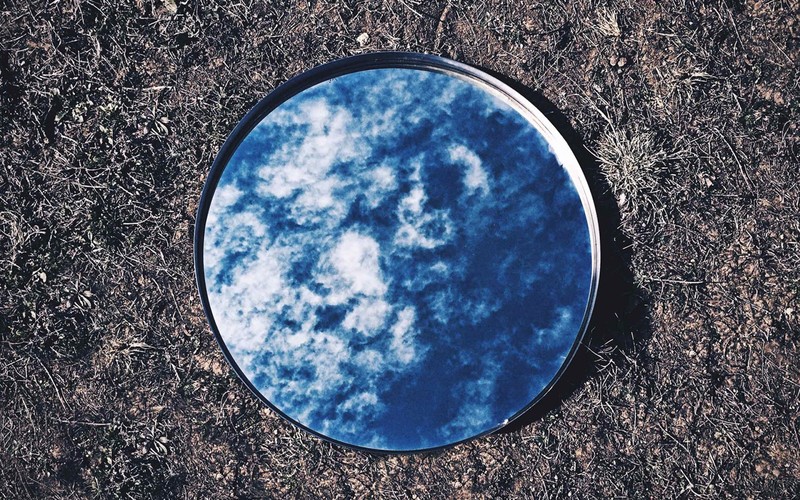 mirror, sky, creative