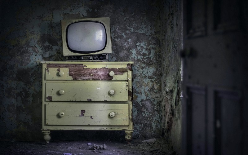 old, vintage, photography, tv