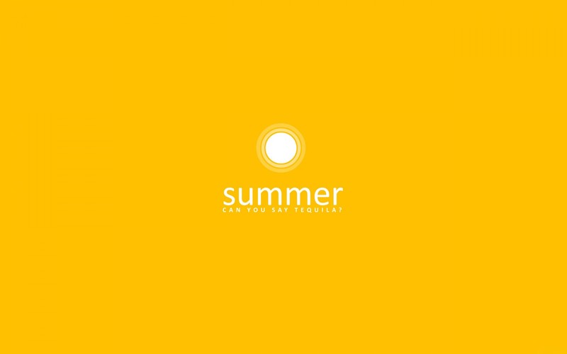 summer, minimalism, artist, yellow