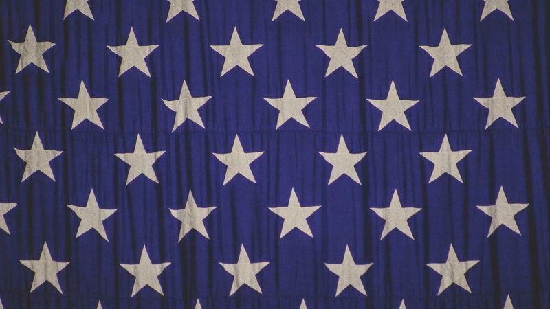 stars, shapes, cloth, pattern, 4k