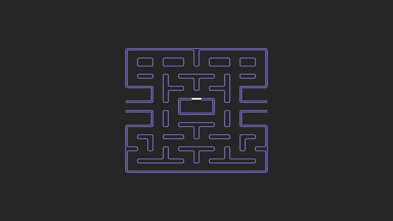 pacman, artist, digital art, simple background