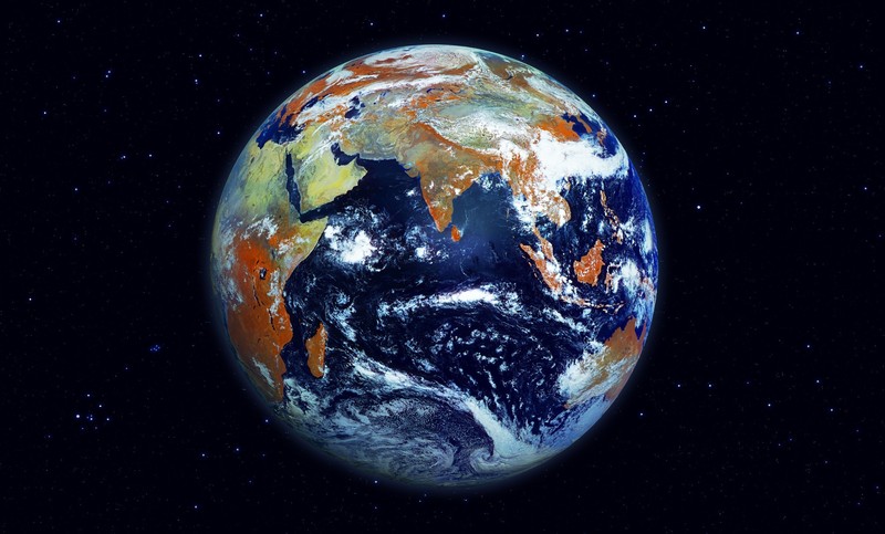 earth, space, digital universe