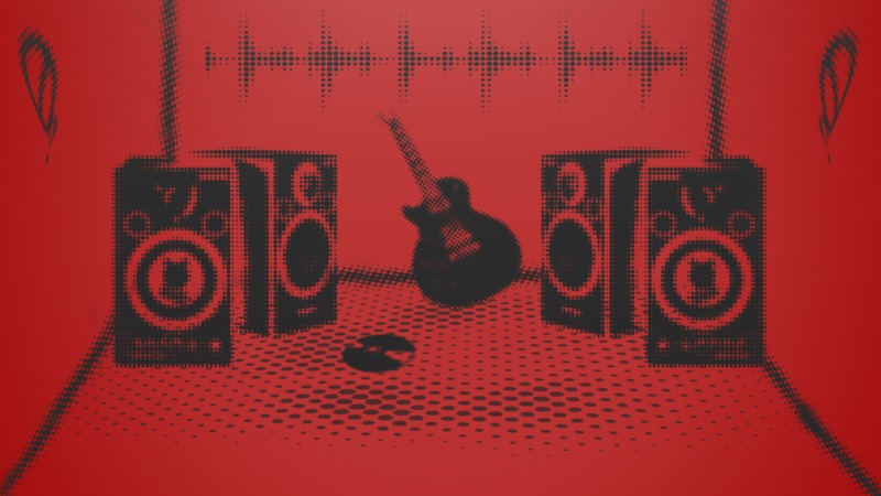music, art, artist, red, guitar