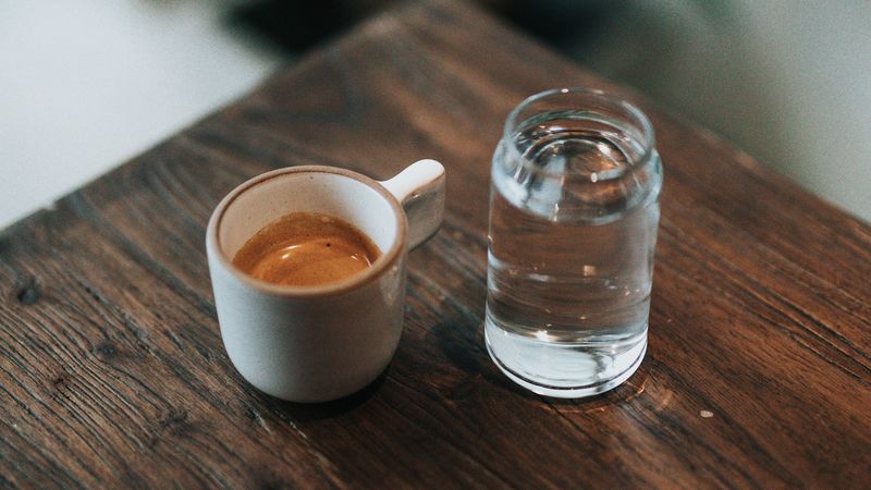 cup, coffee, jar, water, drink, 4k