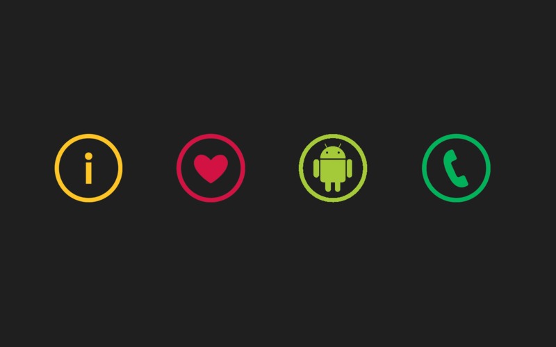 android, computer, typography, love