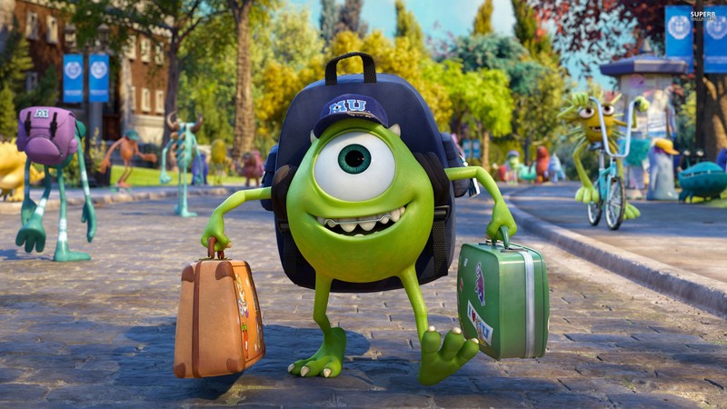 pixar, disney, movies, monsters university, animated movies