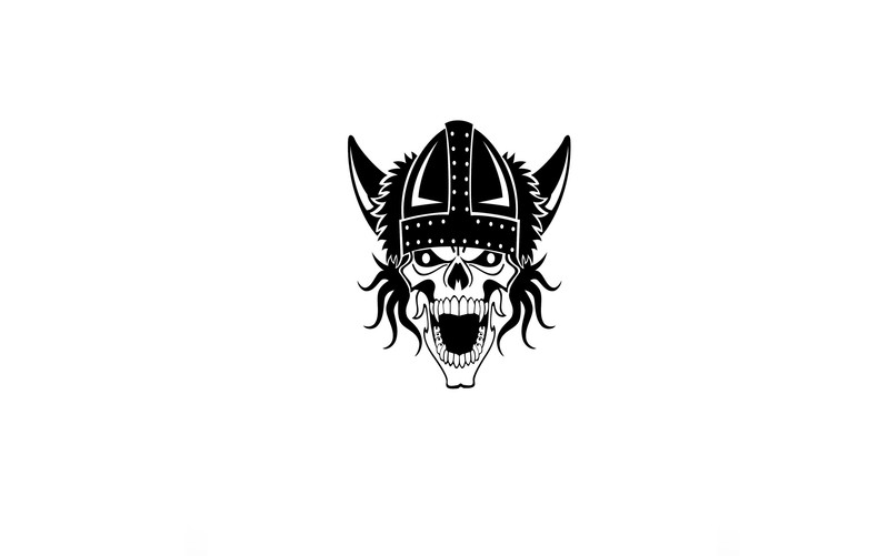 vikings, tv shows, skull