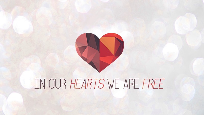 love, typography