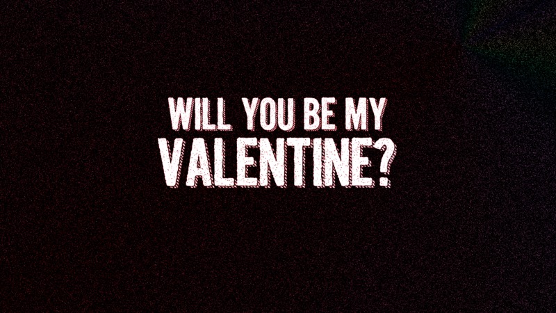 love, typography