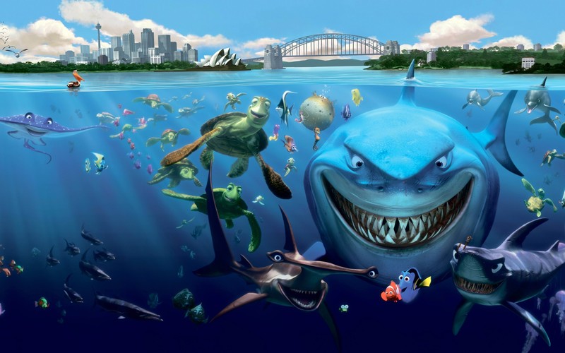 finding nemo, movies, animated movies, fish, underwater