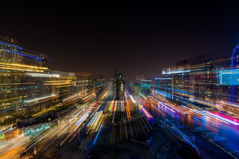long exposure, light, trails, photography, city, street