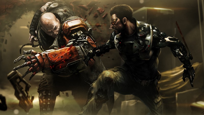 games, pc games, xbox games, ps games, deus ex mankind divided, digital art