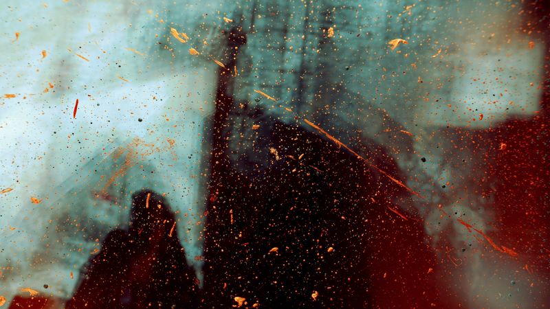 paint, spray, blur, stains, abstraction, 4k