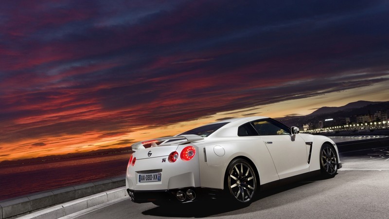 nissan, nissan gtr, cars, black