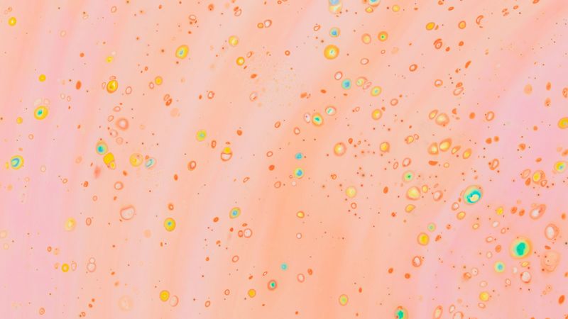 spots, paint, spray, multi-colored, pink, 4k