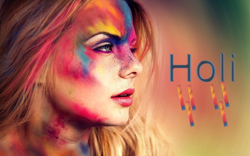 holi, india, celebrations