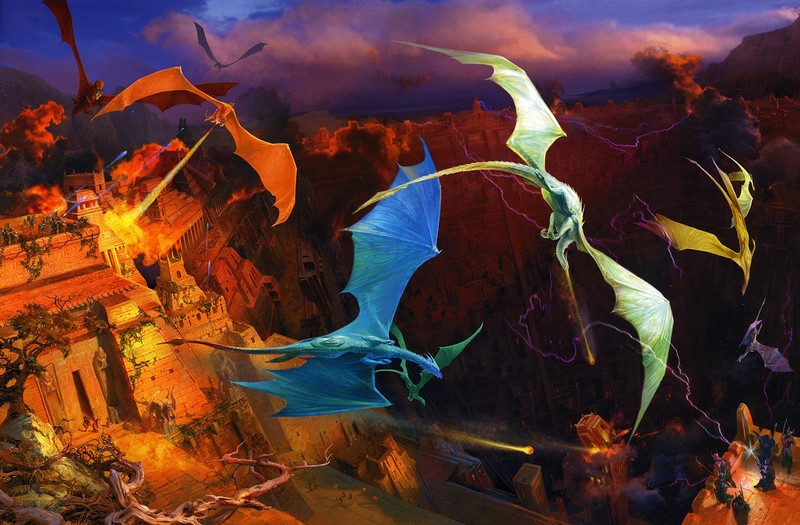 fantasy, dragon, artist
