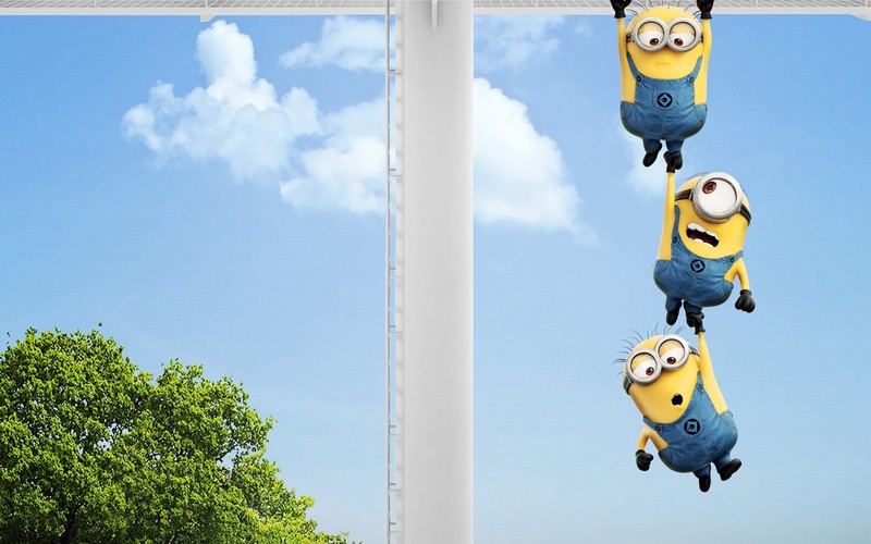 minions, movies, funny, yellow, cartoons, animated movies