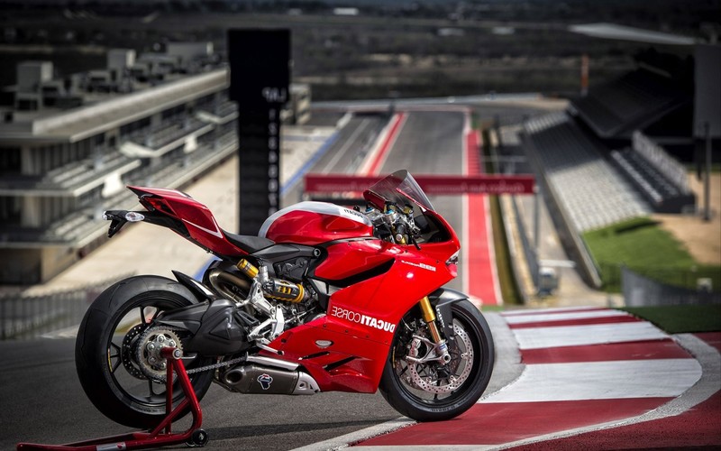 ducati, bikes, red