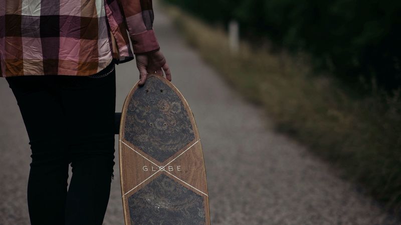 man, longboard, sneakers, hipster, style, 4k