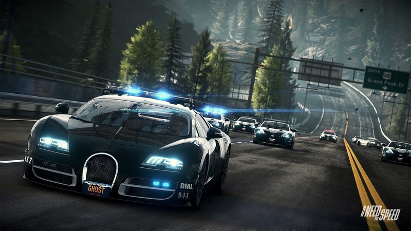 cop, bugatti, cars, games, hd