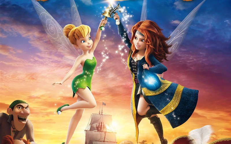 pixar, disney, movies, the pirate fairy, hd