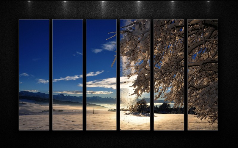 winter, nature, hd