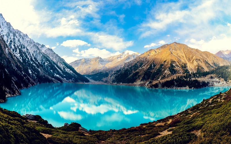 hd, lake, nature