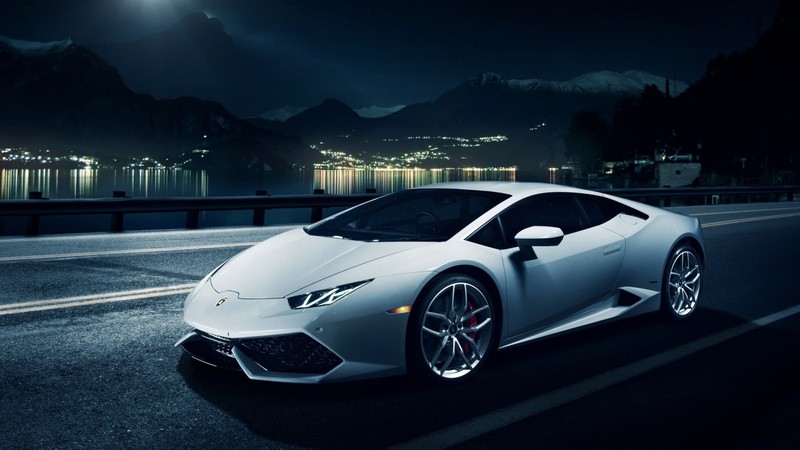 lamborghini, lamborghini huracan, cars, white