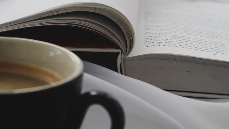 book, cup, coffee, comfort, 4k