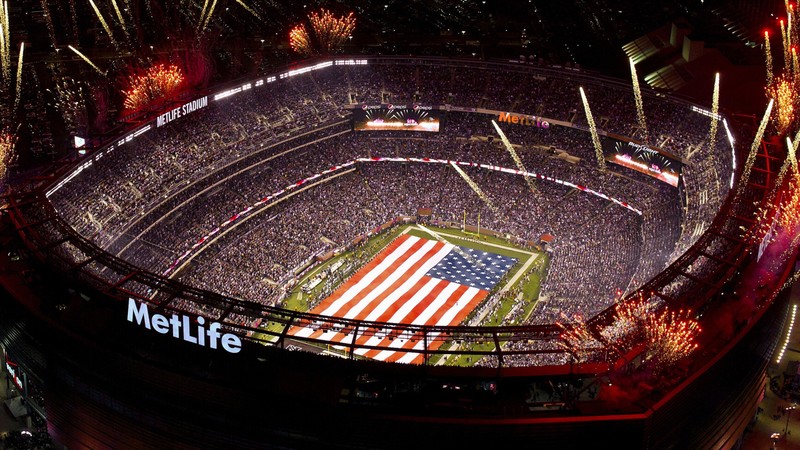 usa, stadium, flag, world