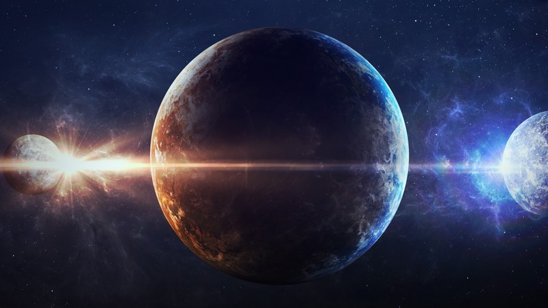 star, planets, digital universe