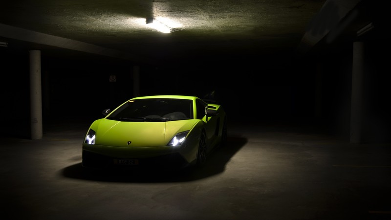 lamborghini, cars, parking