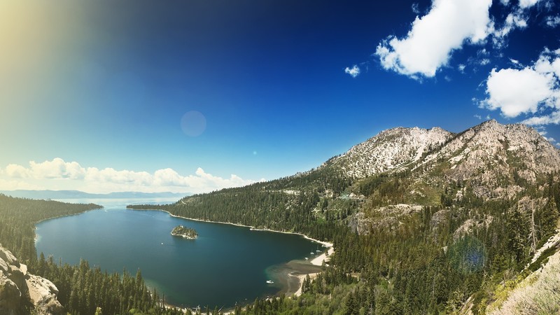 sunny, national park, nature