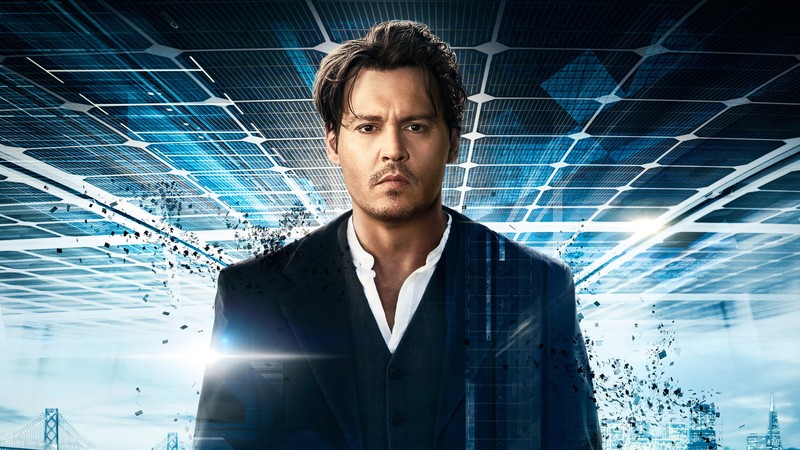 transcedence, movies, johnny depp