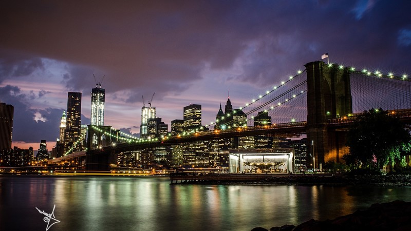world, manhattan, bridge