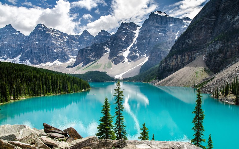 world, beautiful places, lake, national park