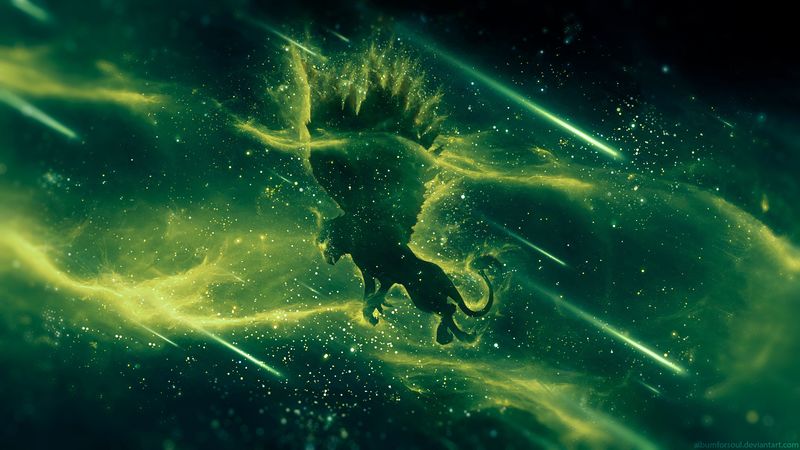 lion, wings, fantasy, creature, art, 4k
