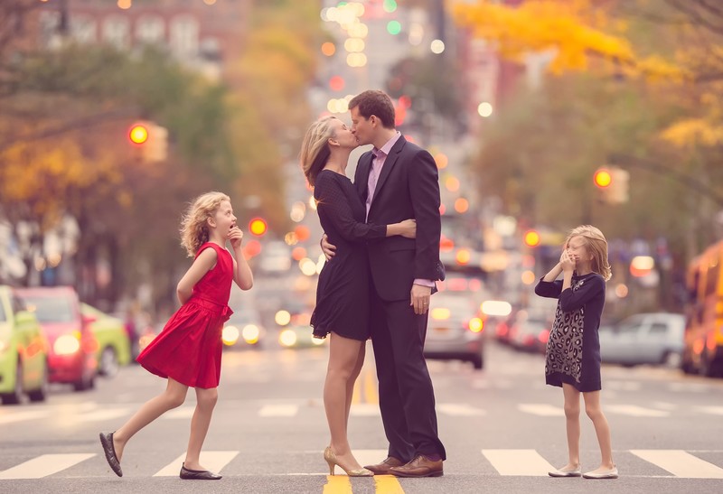 love, family, happy, kiss, children