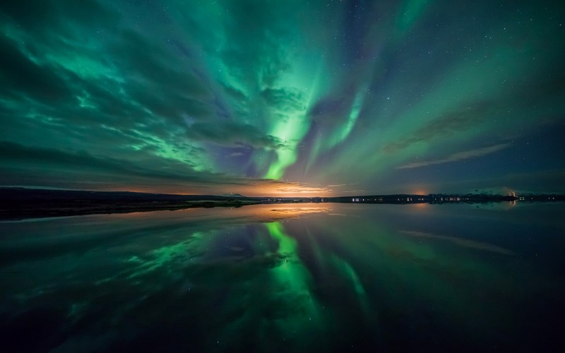 nature, lake