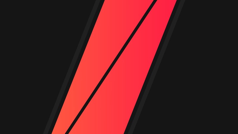 black, red, minimalism, vector, artist, digital art