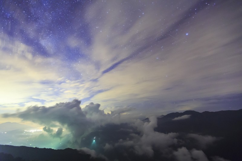 night, photography, nature