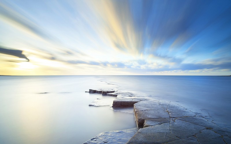 horizon, sea, sky, nature