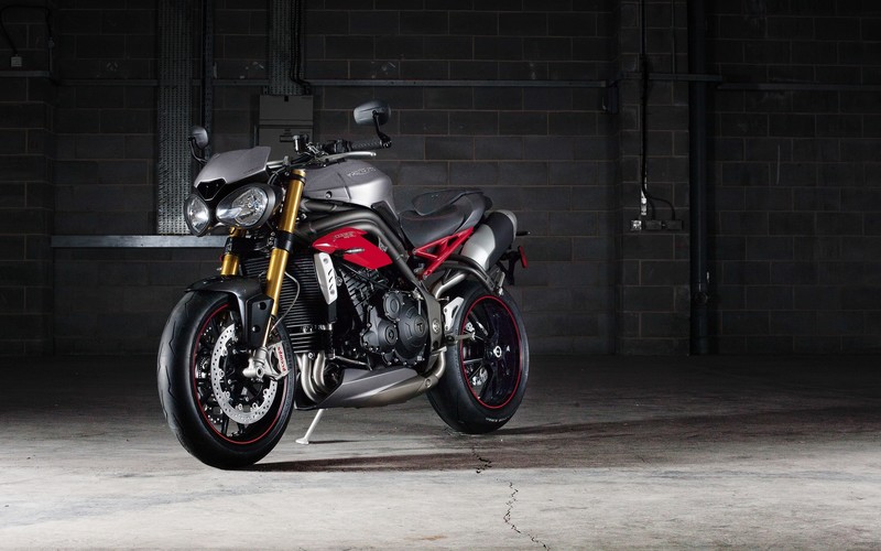 triump, daytona, bikes, red, racing