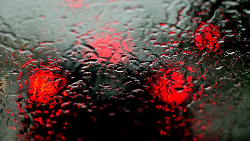 surface, wet, macro, reflection, 4k