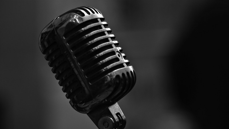 microphone, music, metal