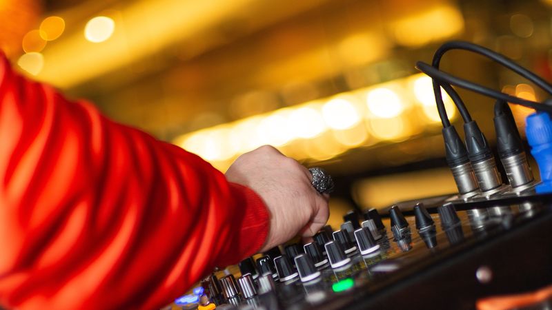 dj, hand, equipment, music, 4k