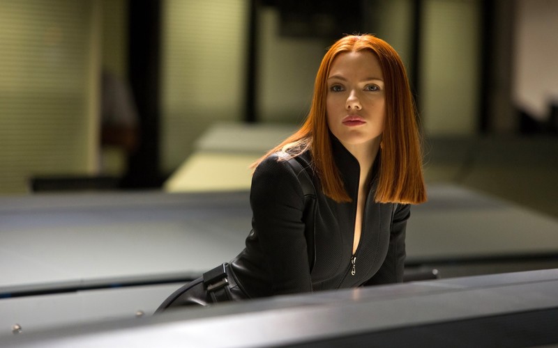girls, scarlett johansson, movies, romanoff, black