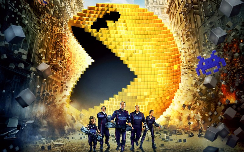 pixels, movies