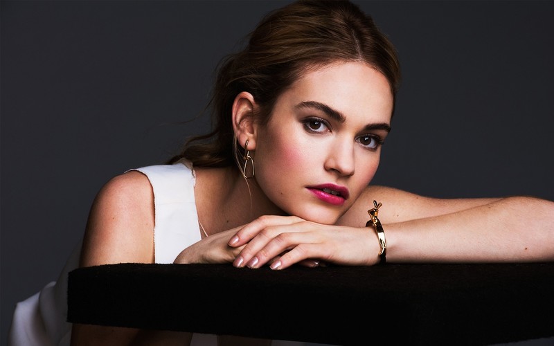lily james, celebrities, girls